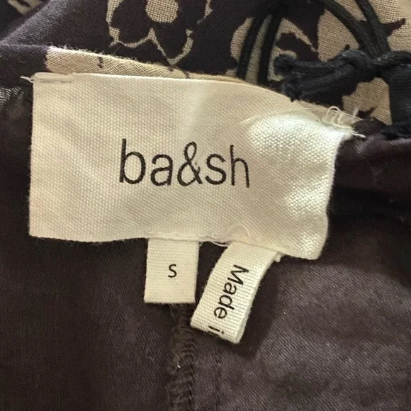 NWT Ba&sh Downtown Floral Mixed Print Cotton Maxi Dress small - Picture 13 of 13